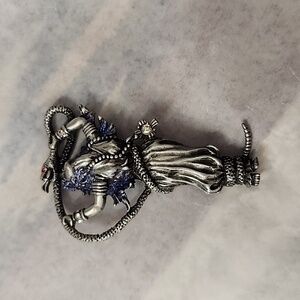JJ Pewter Goddess with Serpent